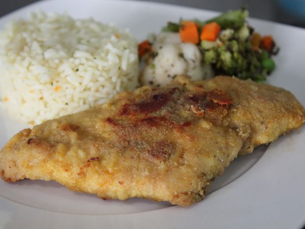 [FOTO] Filé de Frango à Milanesa sem Fritura